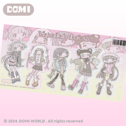 [Domi World] Winter Daily Look SD Sticker