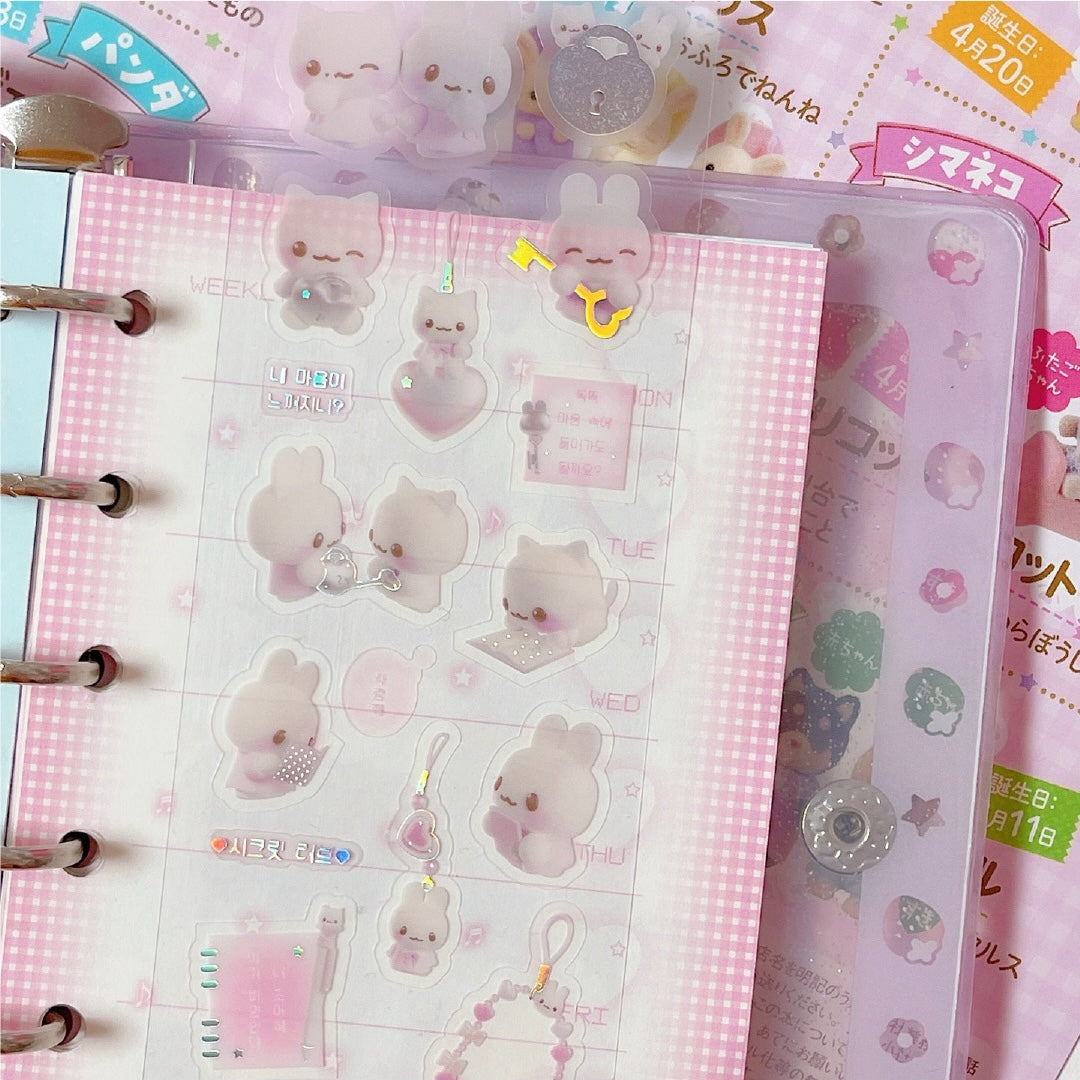 [Mering KR] Secret Message Deco Sticker Sheet – It's Deco Day