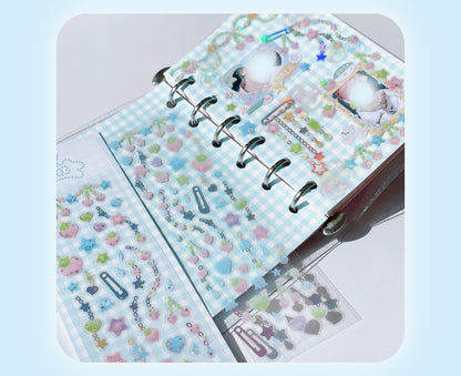 [Cherish 203] Soft Jelly Deco Sticker Sheet