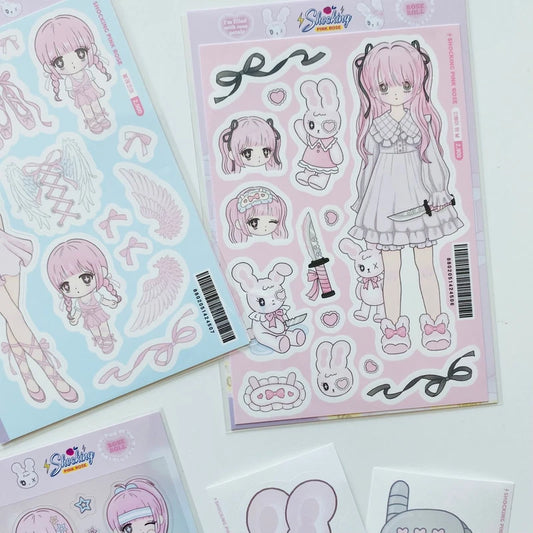 [쇼킹핑크로즈] The Day I Became a Doll Sticker Sheet