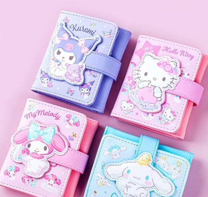 [Sanrio Korea] 3-Tier Wallet (4 styles)