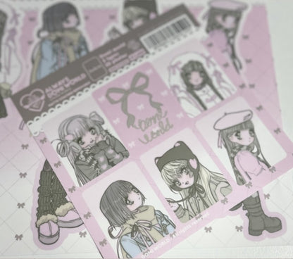 [Domi World] Winter ID Photo Sticker