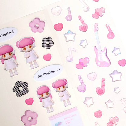 [Coral Tree] Note Deco Sticker