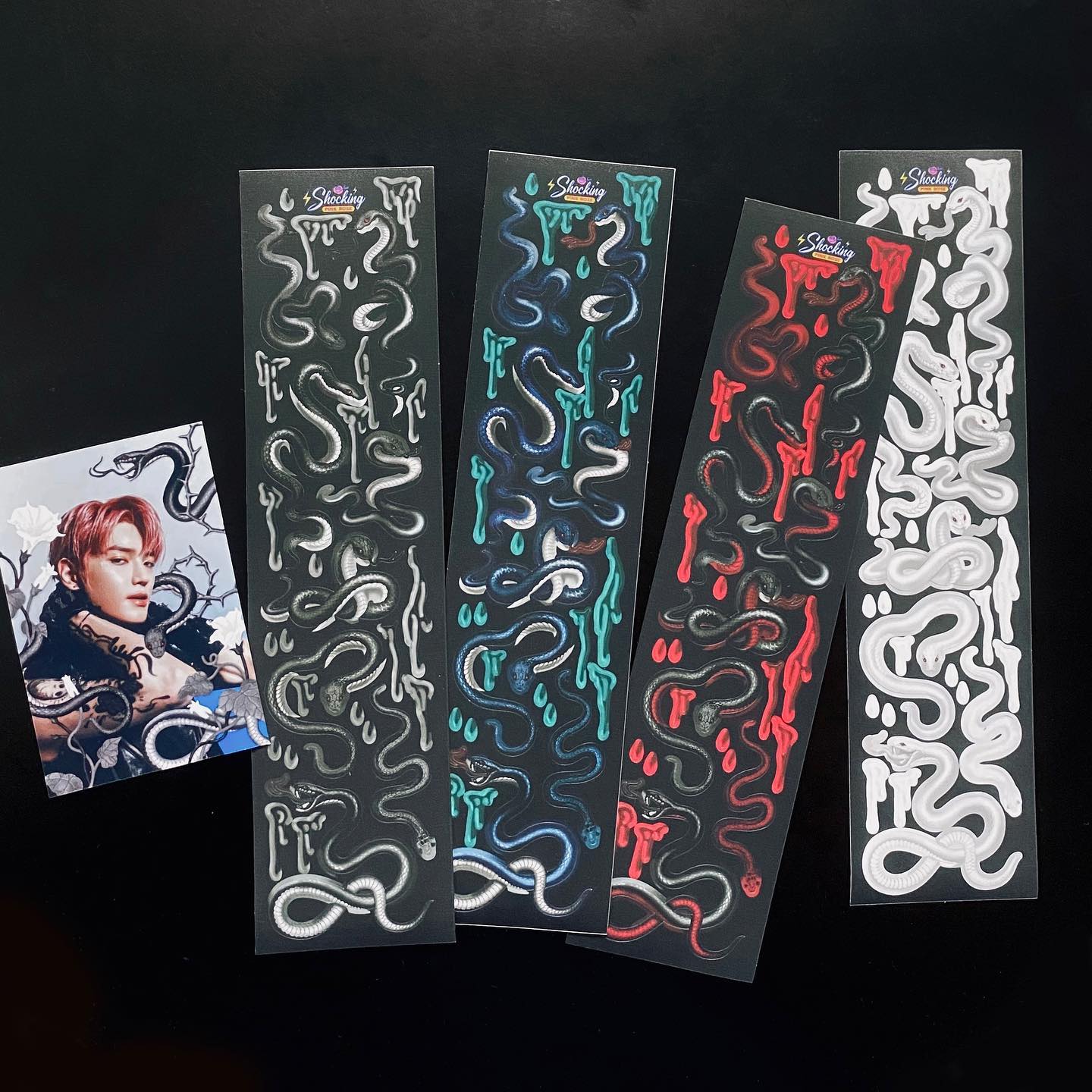 [Shocking Pink Rose] Viper Deco Sticker – It's Deco Day