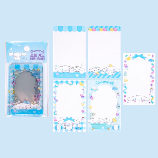 [SanrioKorea] Cinnamoroll Photocard Deco Frame (10 pcs)