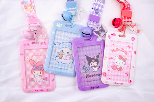 [SanrioKorea] Keychain Photocard Holder w/ Lanyard