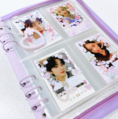 borahstudio A5 Glitter Photocard/Polco Binder