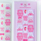 [Yeasomi] I Like Pink Ribbon Deco Sticker