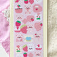 [Yeasomi] I Love Strawberries Deco Sticker
