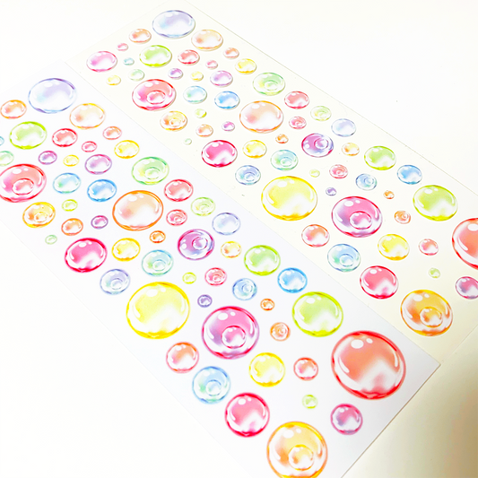 [Cherry and Night] Bubble Party Sticker