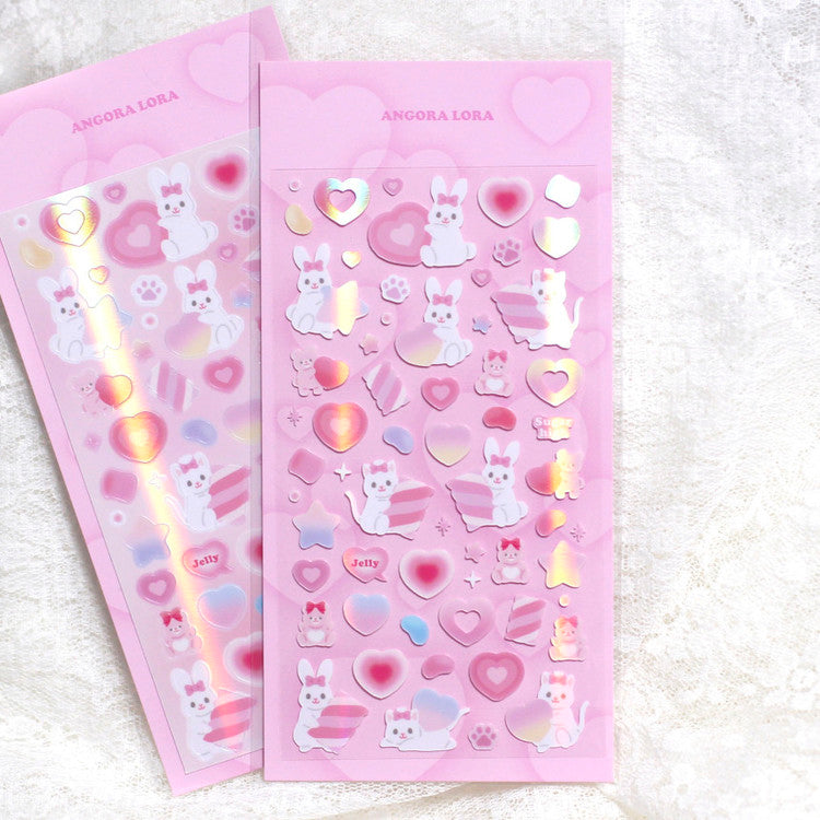 [Angora Lora] Soft Jelly Sticker