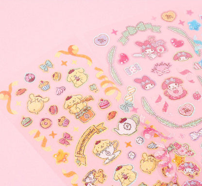 [SanrioKorea] Hologram Toploader Deco Set (6 styles)