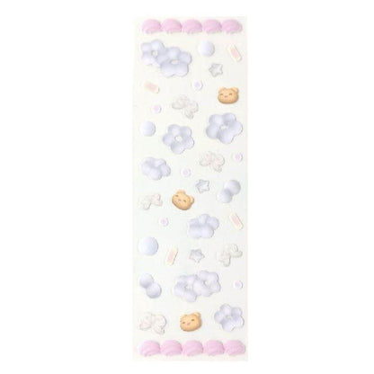 [Coral Tree] Cloud Donut Deco Sticker